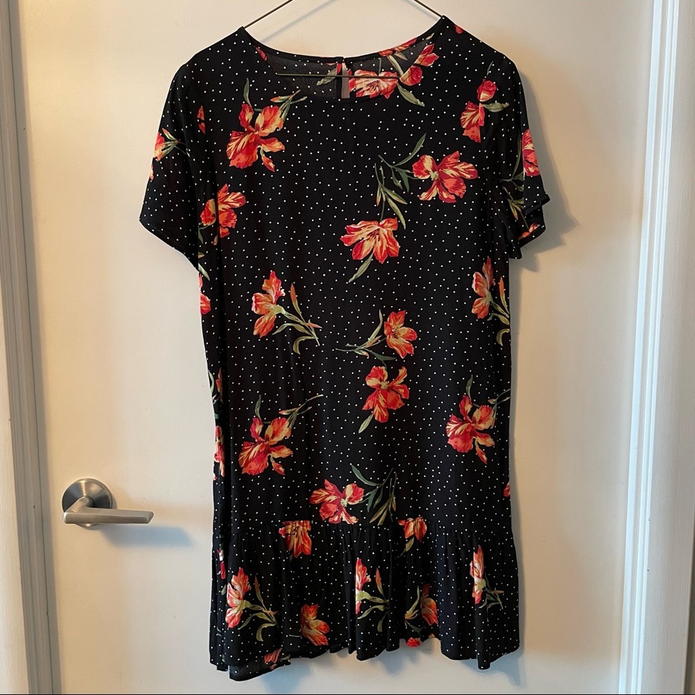 🛍3 for $25🛍 Forever 21 Floral Polka Dot Dress